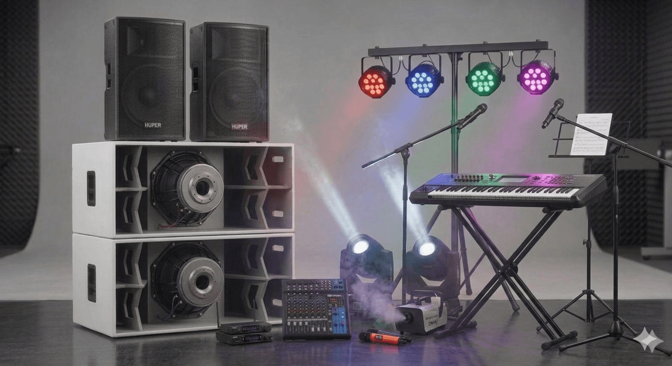 3000 Watt & Keyboard