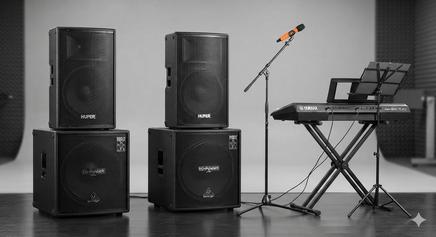2000 Watt & Keyboard